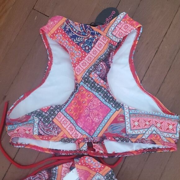 Lace Up Top Bikini - Picture 7 of 7